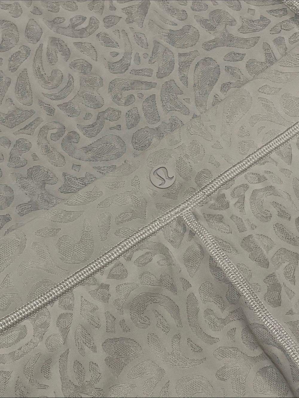 NWOT Lululemon Paisley Lace Jacquard High-Rise Flared Pant. Size 8 - Picture 5 of 10